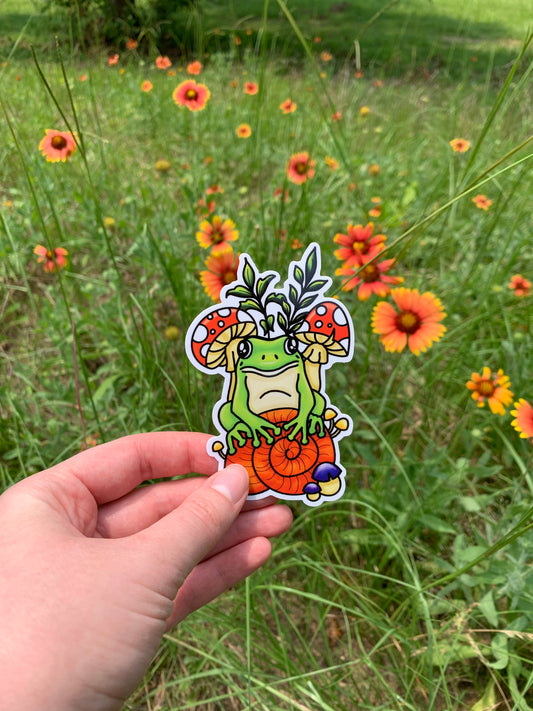 Frog Sticker