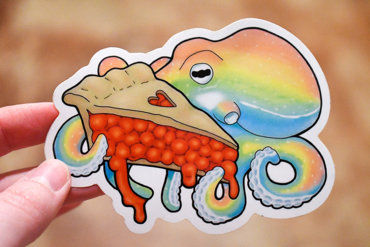 Octopie Sticker